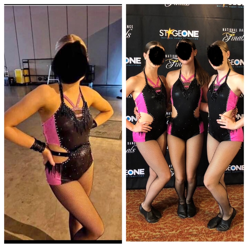 Custom dance costume, solo, duo, trio